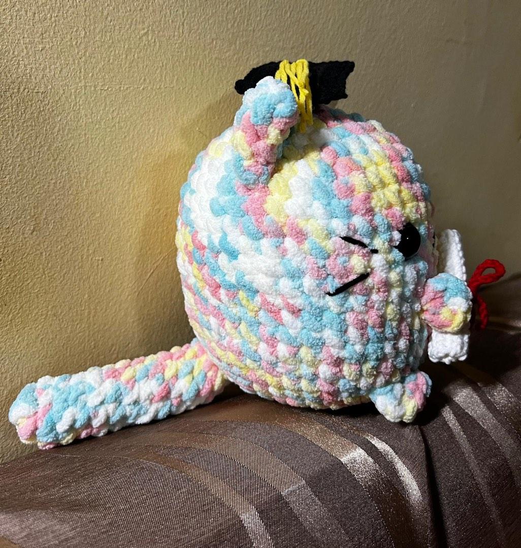 Crochet Graduation Pusheen