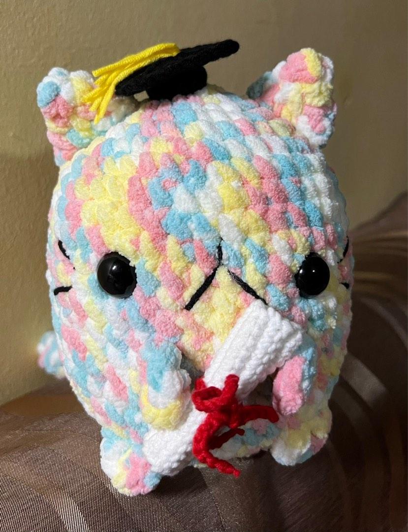 Crochet Graduation Pusheen