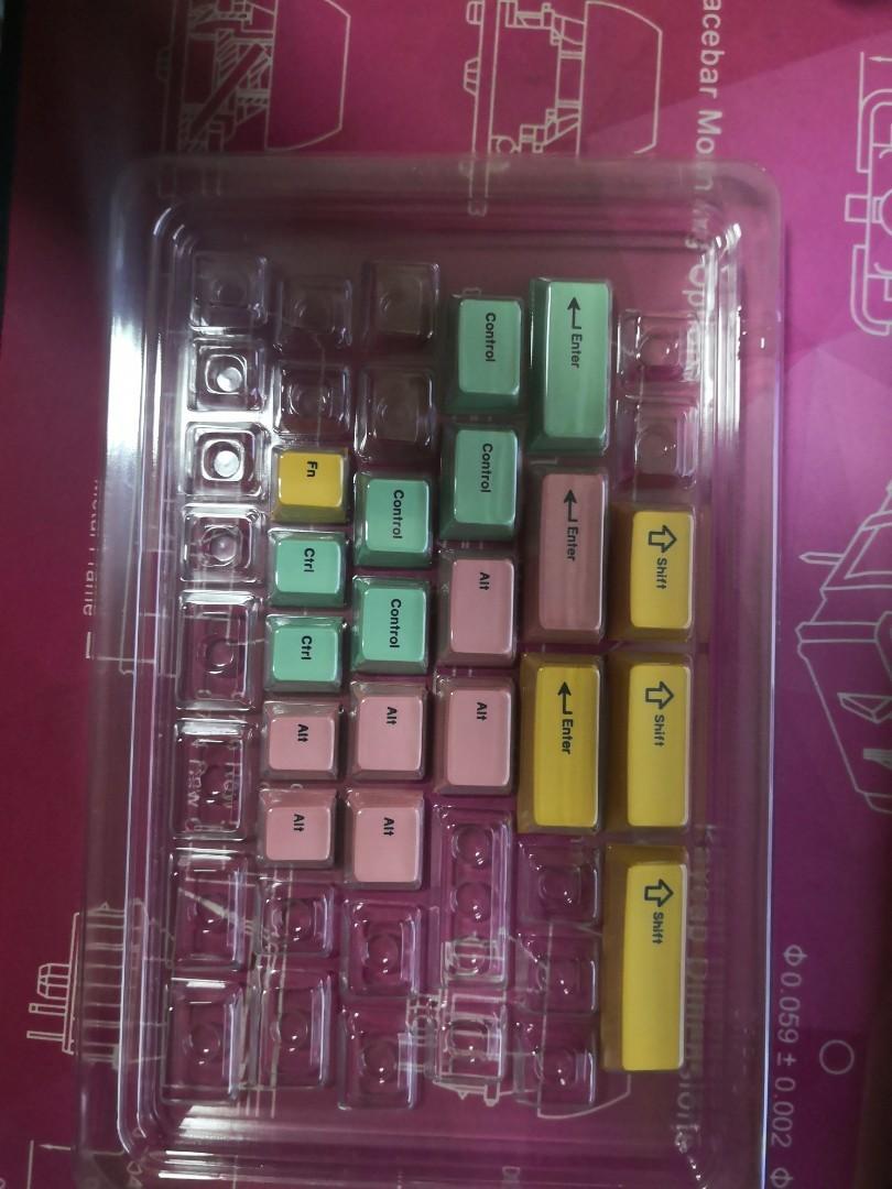 Crp mint dolch / rgb keycap for GMK EPBT MT3 JTK CRP, Computers & Tech