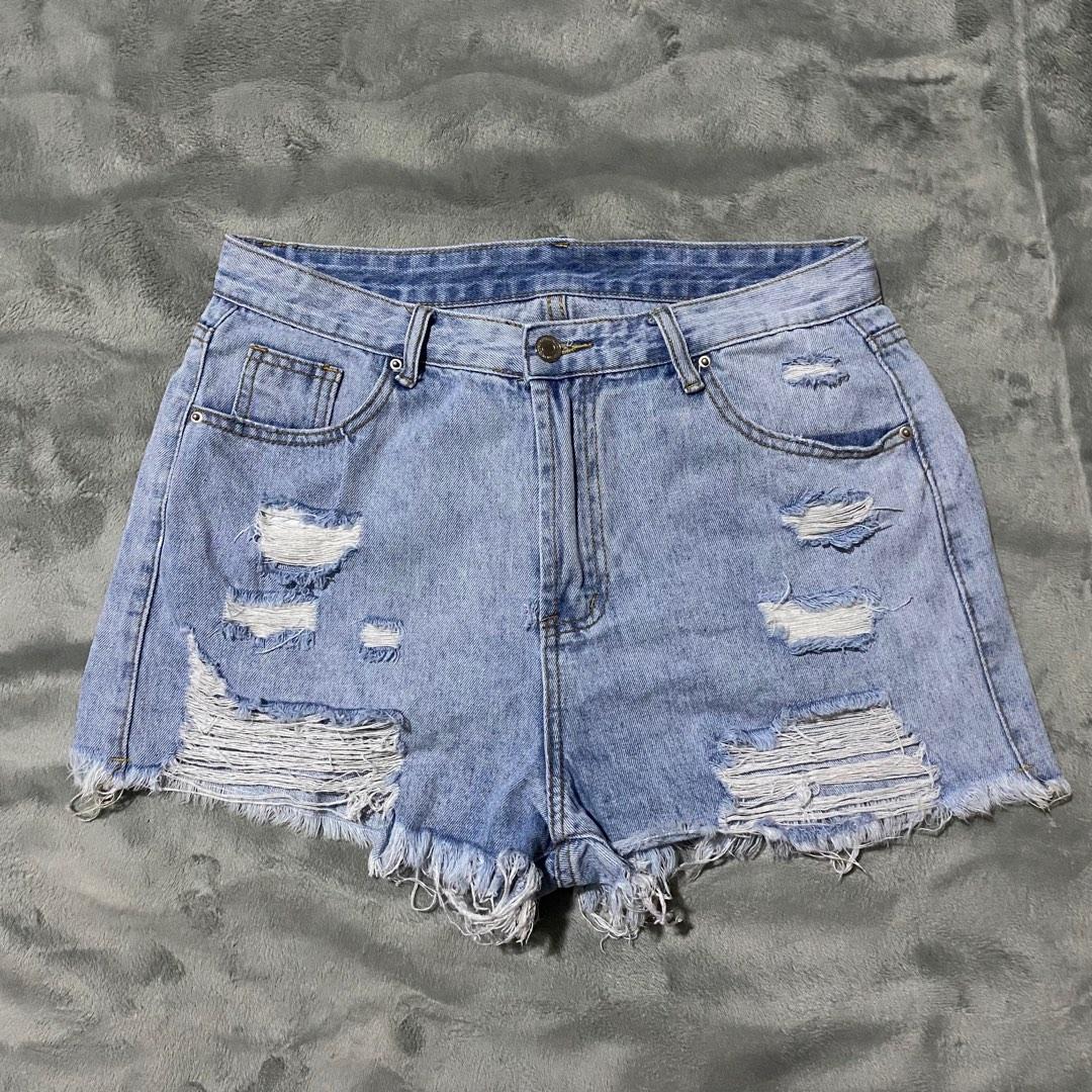 shein denim shorts (Category: Shorts) located in Quezon City. Submitted by declutterwithmissa (Listing ID 1193958140, Image 2). Description: .