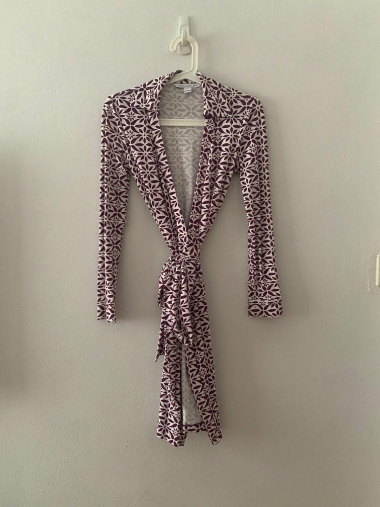 Diane Von Furstenberg DVF New Jeanne Two Wrap Dress