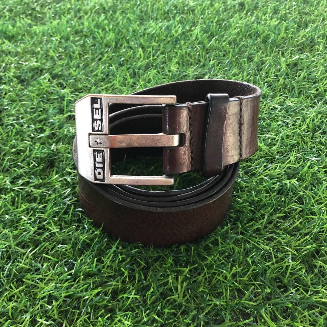 Diesel B Star Belt Made In Genuine Leather Size 33 38