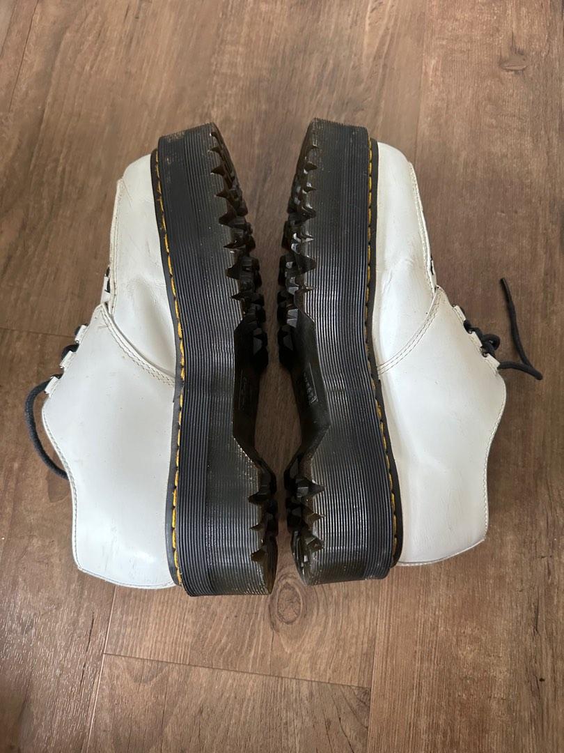 White chunky clearance doc martens