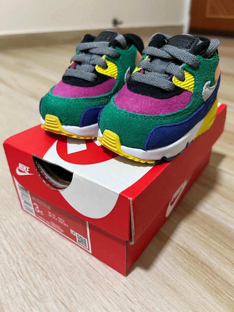 DS Nike Air Max 90 3C Toddler Baby Kids Viotech Atmos