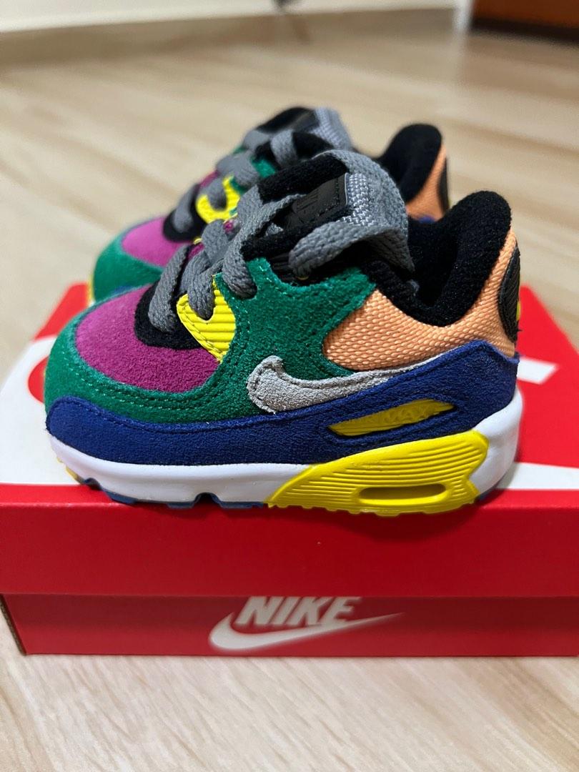 DS Nike Air Max 90 3C Toddler Baby Kids Viotech Atmos