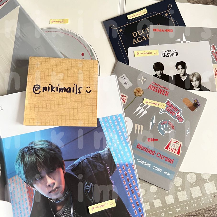 ENHYPEN Dimension: Answer Album Unsealed, Hobbies & Toys, Memorabilia