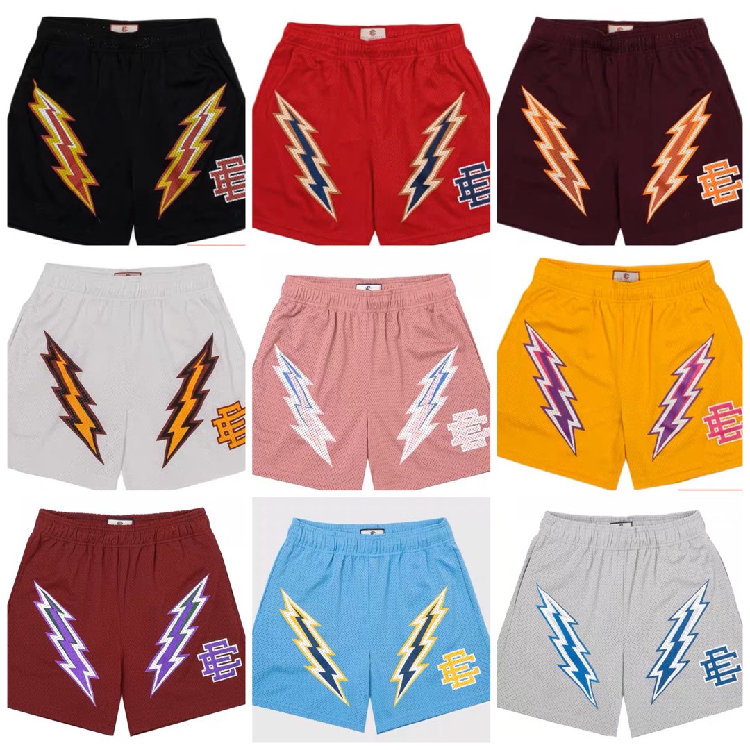 Eric Emanuel Shorts - Thunder Edition, Men's Fashion, Bottoms, Shorts ...