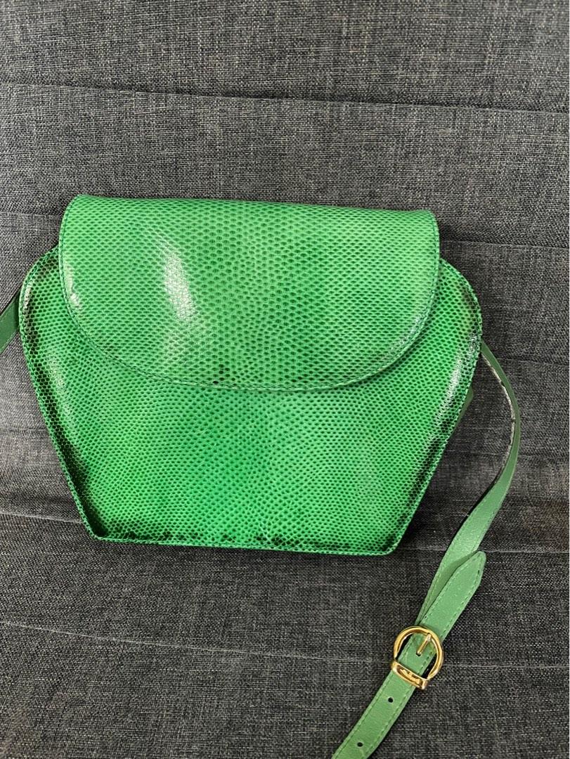 Ferragamo lizard skin crossbody bag, Luxury, Bags & Wallets on Carousell