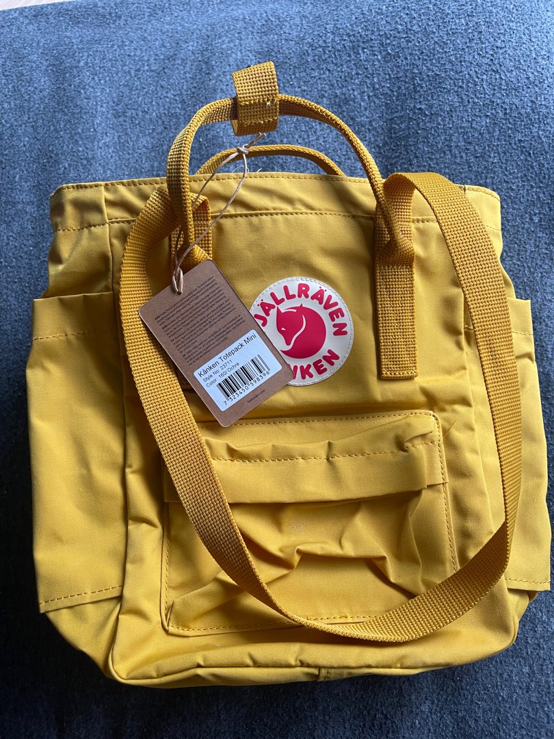 Fjallraven Kanken mini tote pack, Women's Fashion, Bags & Wallets