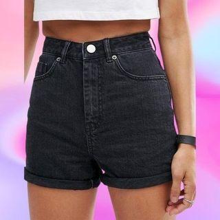 NETT Forever 21 Denim Black Shorts
