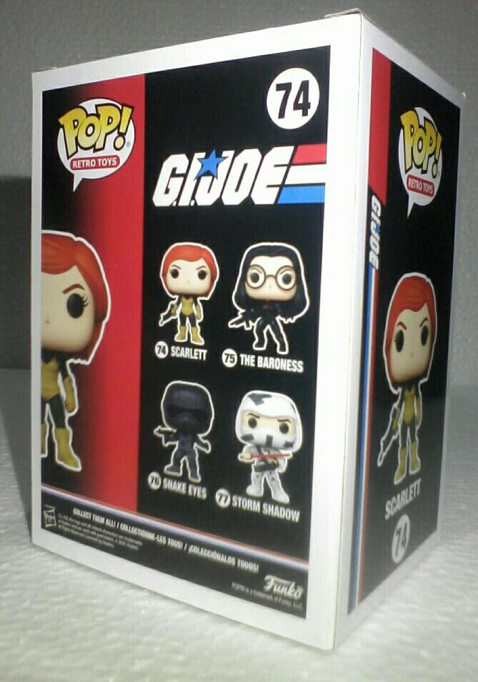 Funko Pop 74 GI Joe Scarlett, Hobbies & Toys, Memorabilia