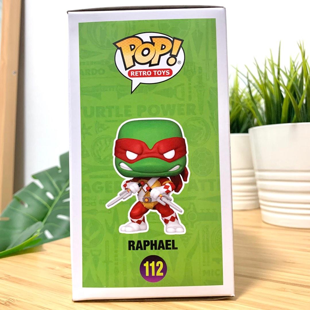 Funko POP! Power Rangers Ninja Turtles Raphael 112 Exclusivo Original -  Moça do Pop - Funko Pop é aqui!