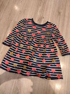 Gap 長袖 洋裝 12-18m/80cm/80公分