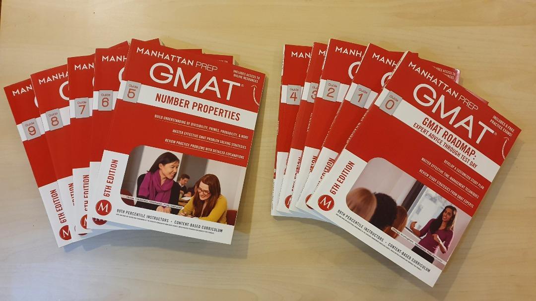 GMAT Strategy Guide Set, Hobbies & Toys, Books & Magazines