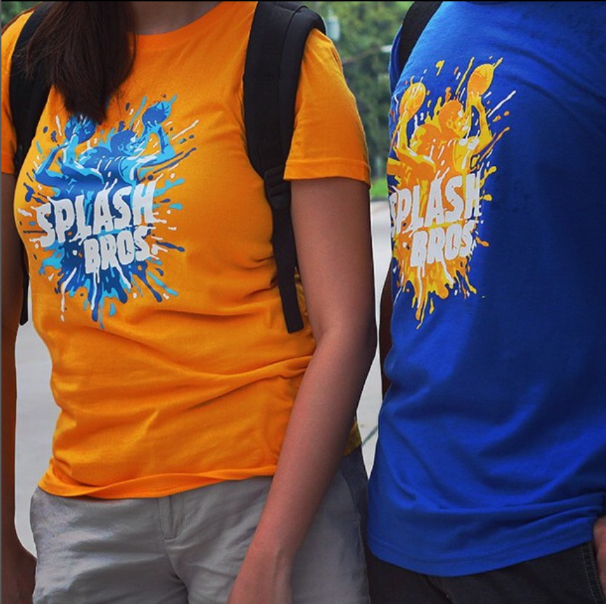 Golden State Warriors Splash Brothers Basketball Tee Shirt, Men's