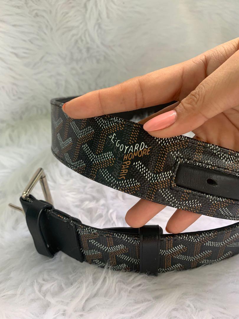 GOYARD BELT BLACK REVIEW 