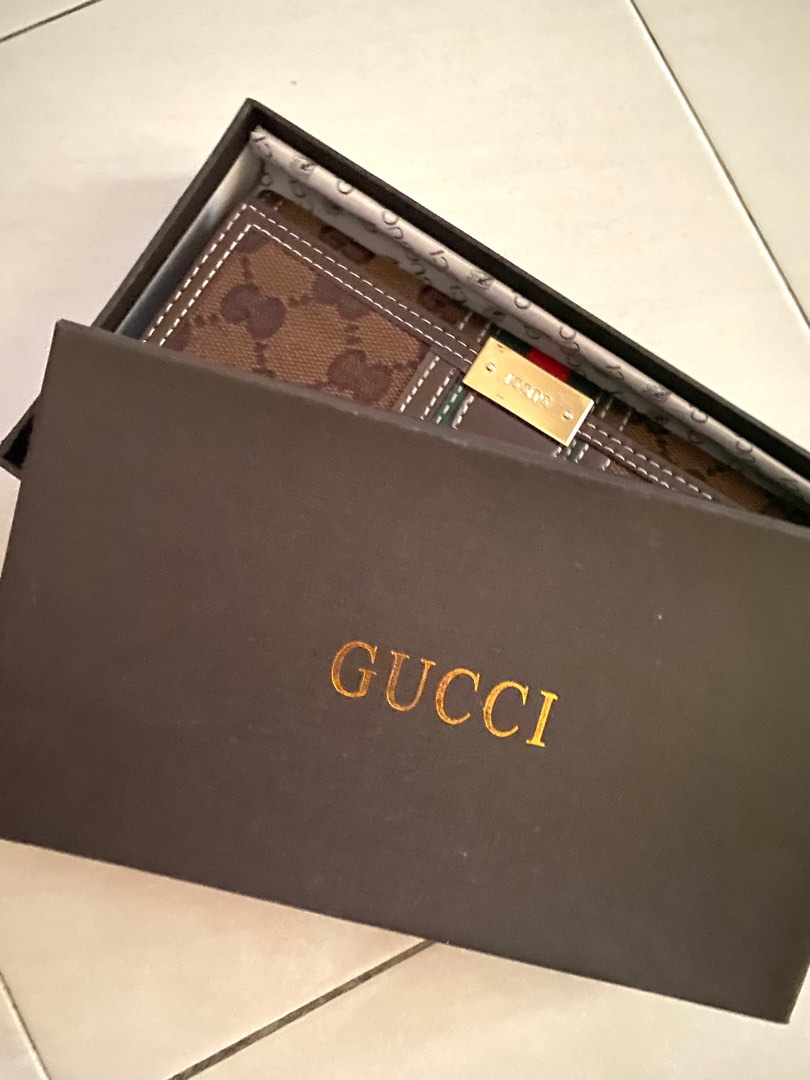 Gucci long purse, Luxury, Bags & Wallets on Carousell