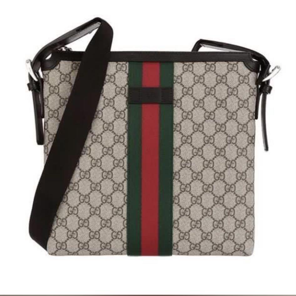 Shop GUCCI GG Supreme 2022-23FW GUCCI, SMALL MESSENGER BAG WITH GG  MONOGRAM by WearWolfGmbH