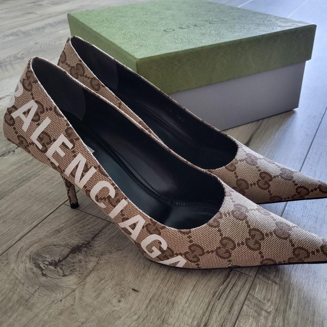 Cloth heels Gucci X Balenciaga Multicolour size 41 IT in Cloth  23785289