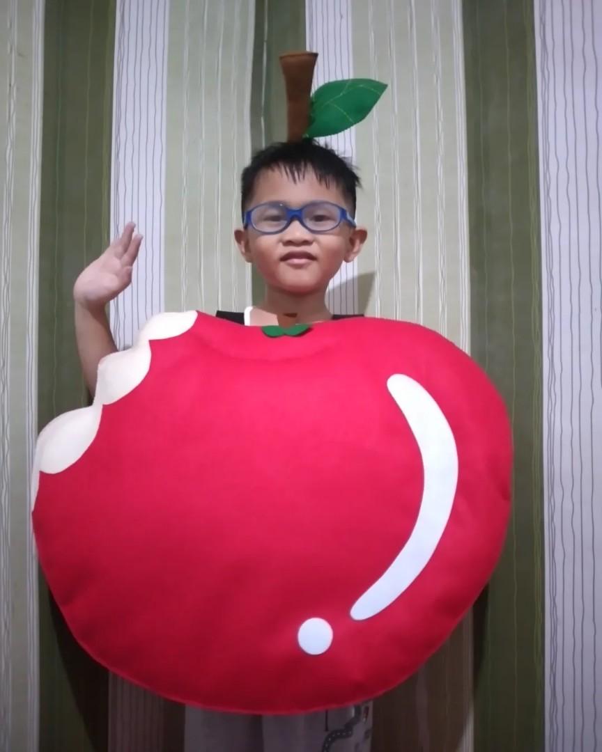 Apple Dress For Kids - Buy Now | ItsMyCostume