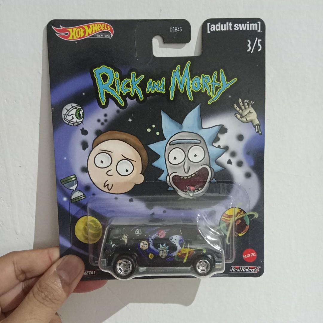 Hot Wheels 1/64 - Rick Et Morty - Rick's Ship (soucoupe Volante) - Modèle 2021 - Neuf - Collection