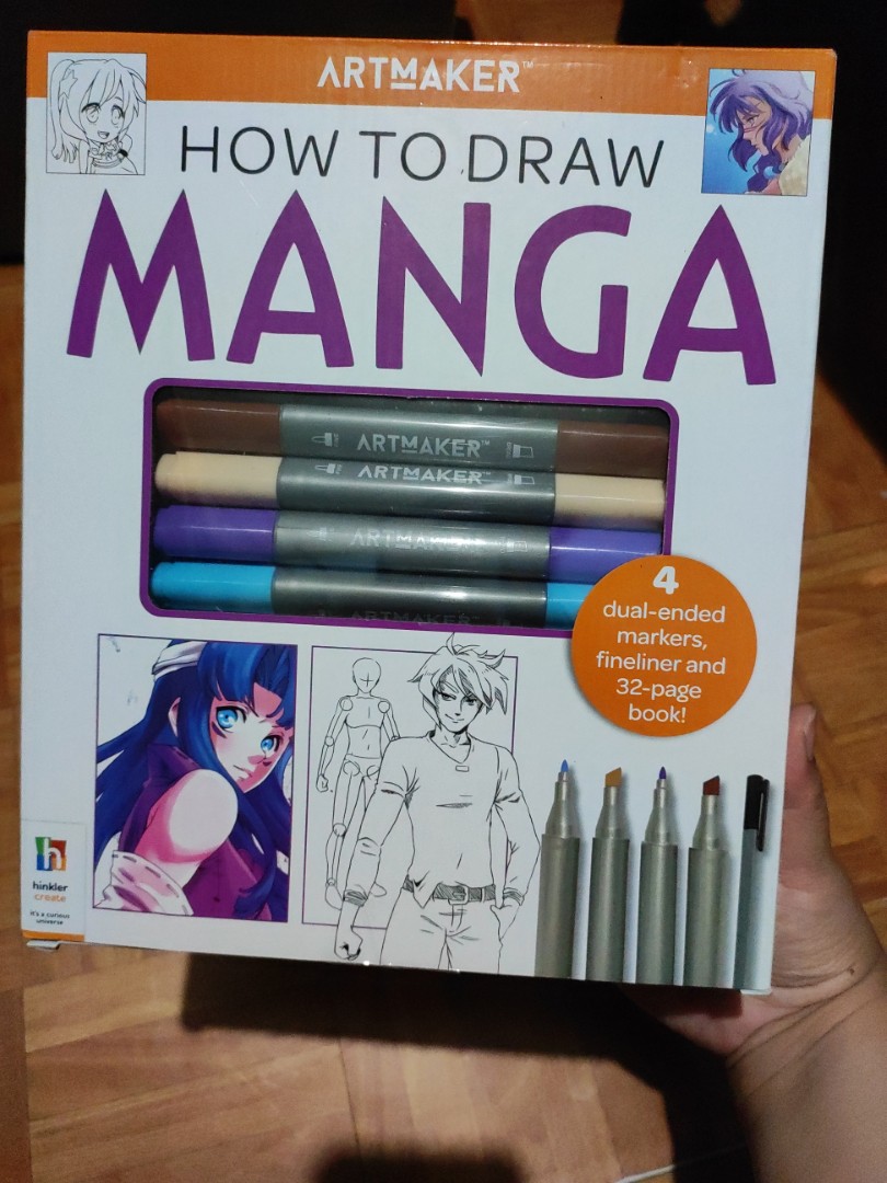 Art Maker Essentials: How to Draw Manga Kit - Art Kits - Art +
