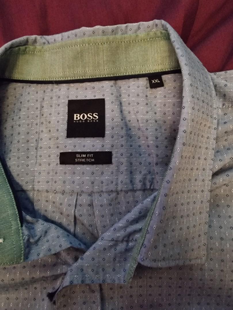 Hugo Boss XXL (Slim Fit), Men's Fashion, Tops & Sets, Formal Shirts on