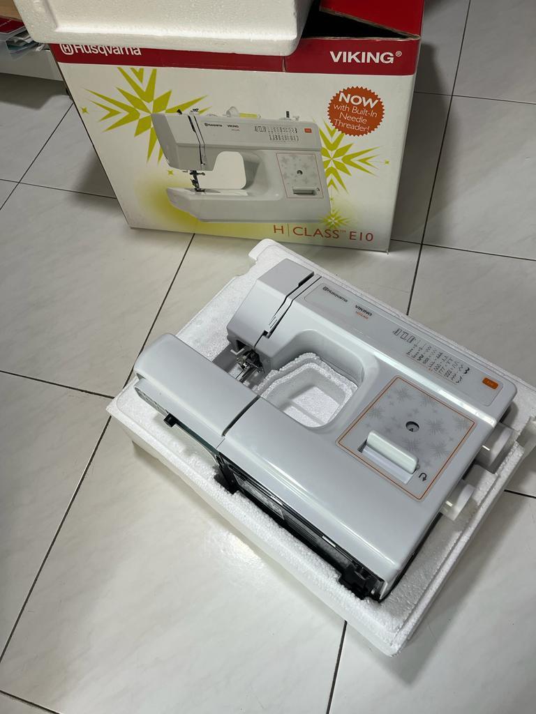 Husqvarna Viking H Class E10 Sewing Machine, Hobbies & Toys, Stationery