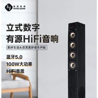 Hypersound Bluetooth FM Karaoke Tower Speaker