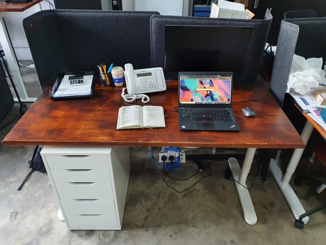 IKEA Bekant Desk Divider, Furniture & Home Living, Furniture, Shelves