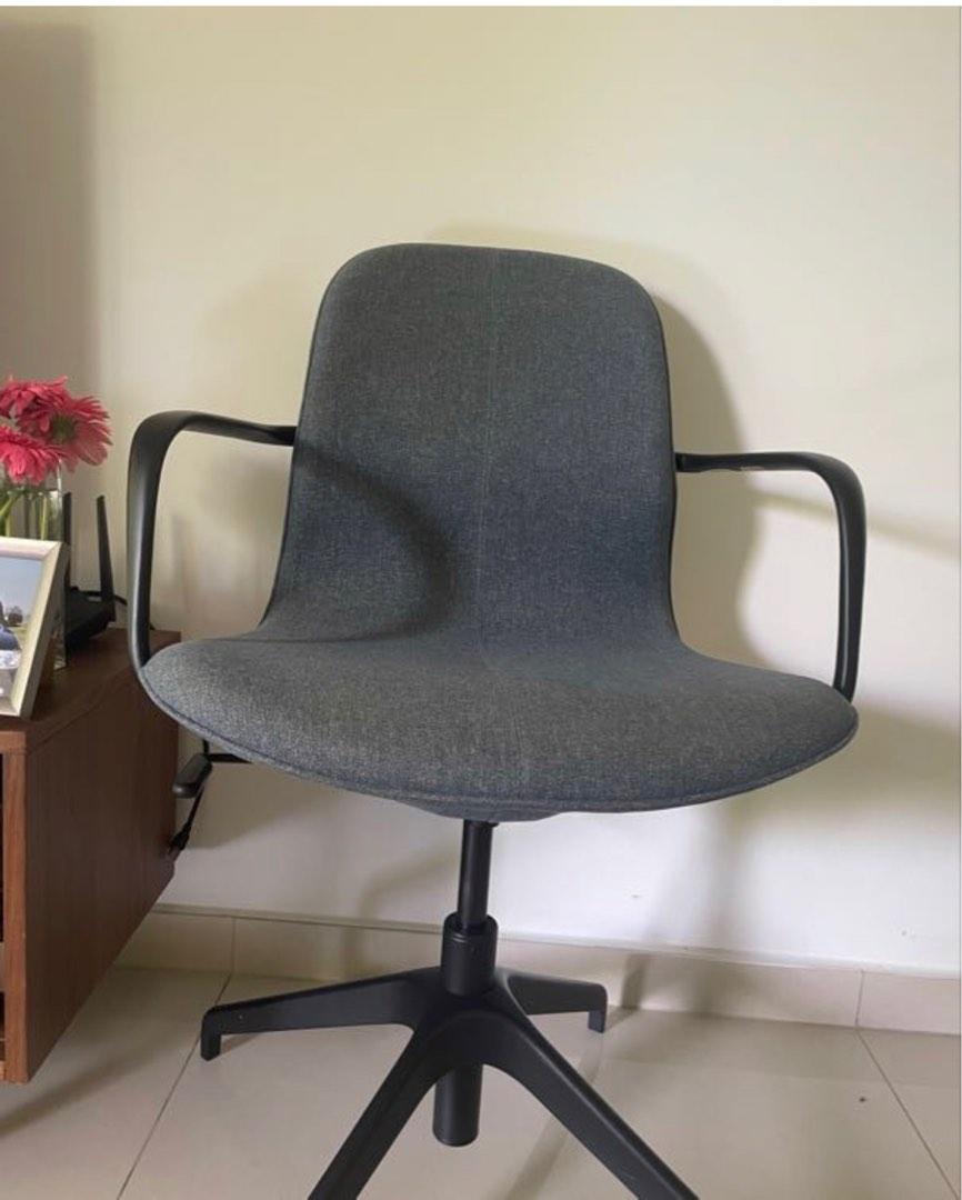 Ikea chair with armrest, Furniture & Home Living, Furniture, Chairs on