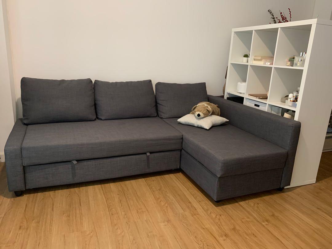 IKEA Friheten Sofa bed Move out sales, Furniture & Home Living