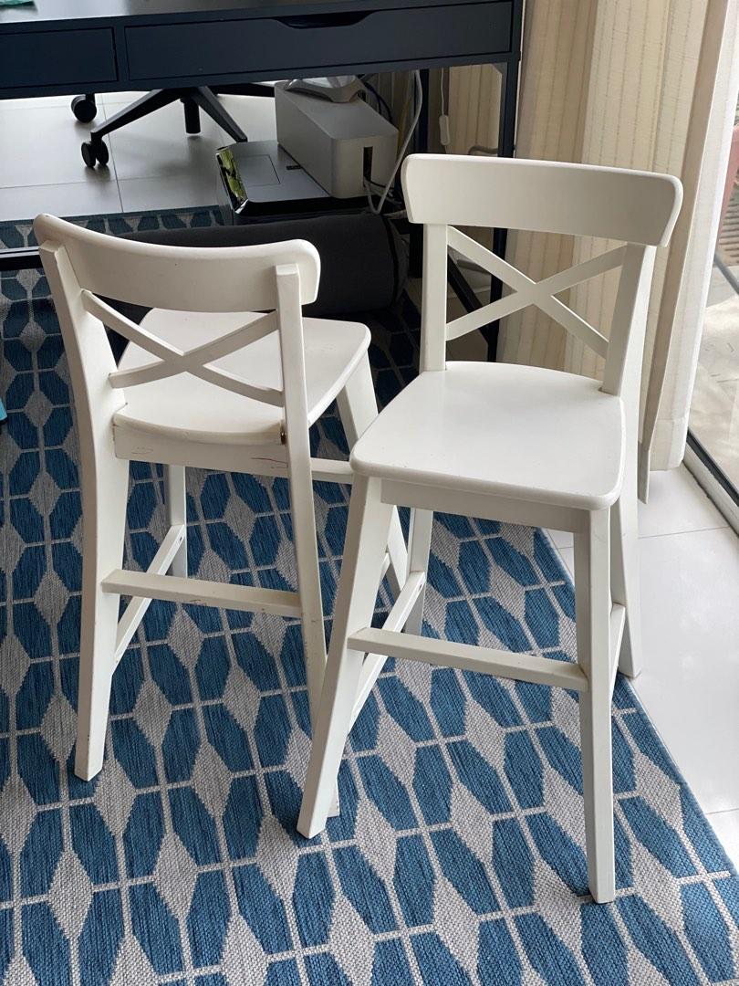 IKEA Junior High Chair x2, Babies & Kids, Baby Nursery & Kids Furniture