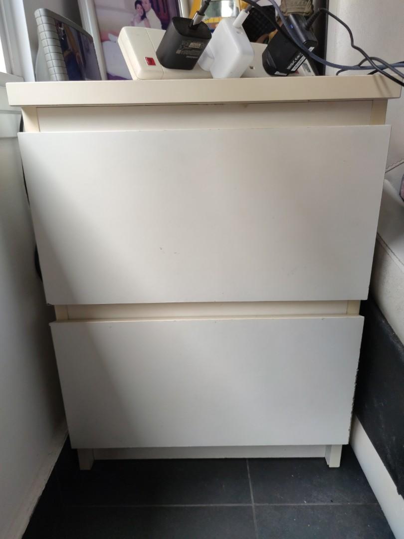 Ikea malm drawers, Furniture & Home Living, Furniture, Shelves
