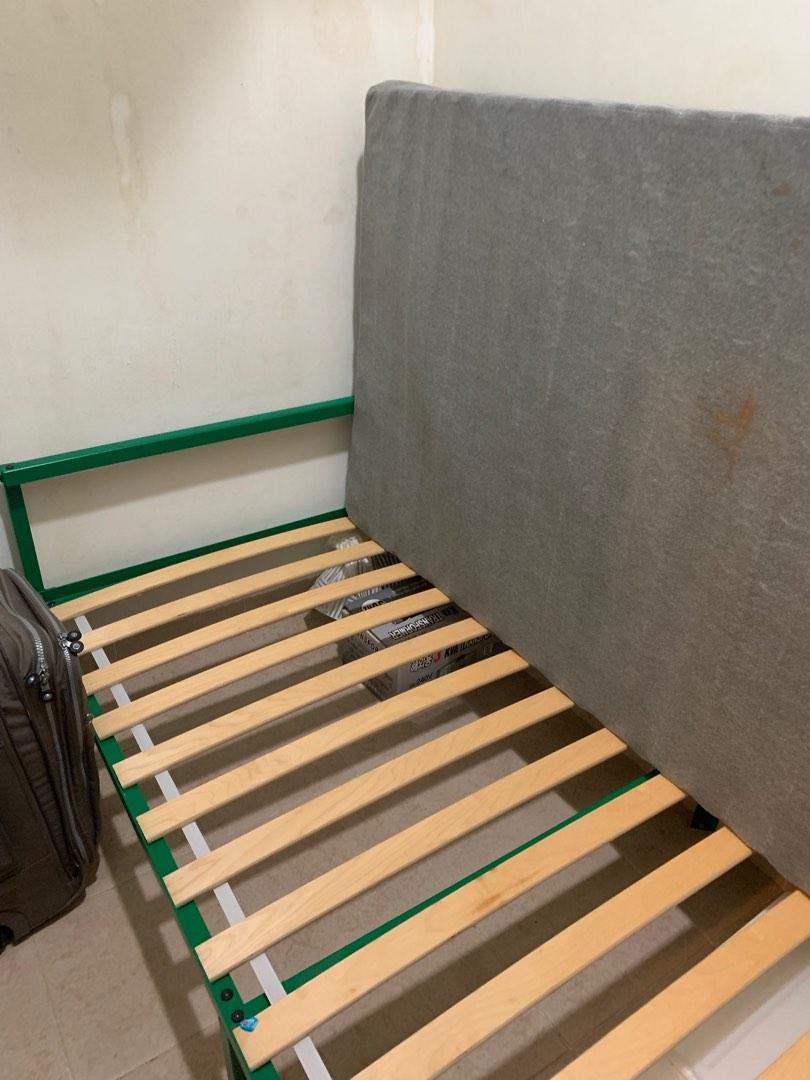 IKEA Single Bed Used by helper, Furniture & Home Living, Furniture