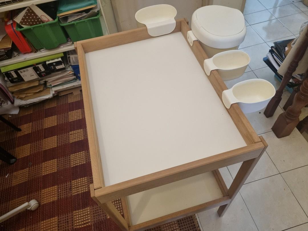 Ikea SNIGLAR Changing Table for Babies, Furniture & Home Living