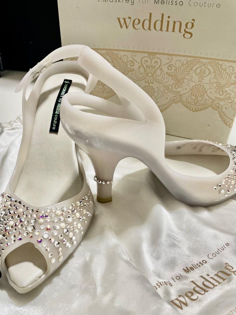 J Maskrey for Melissa Couture Wedding heels
