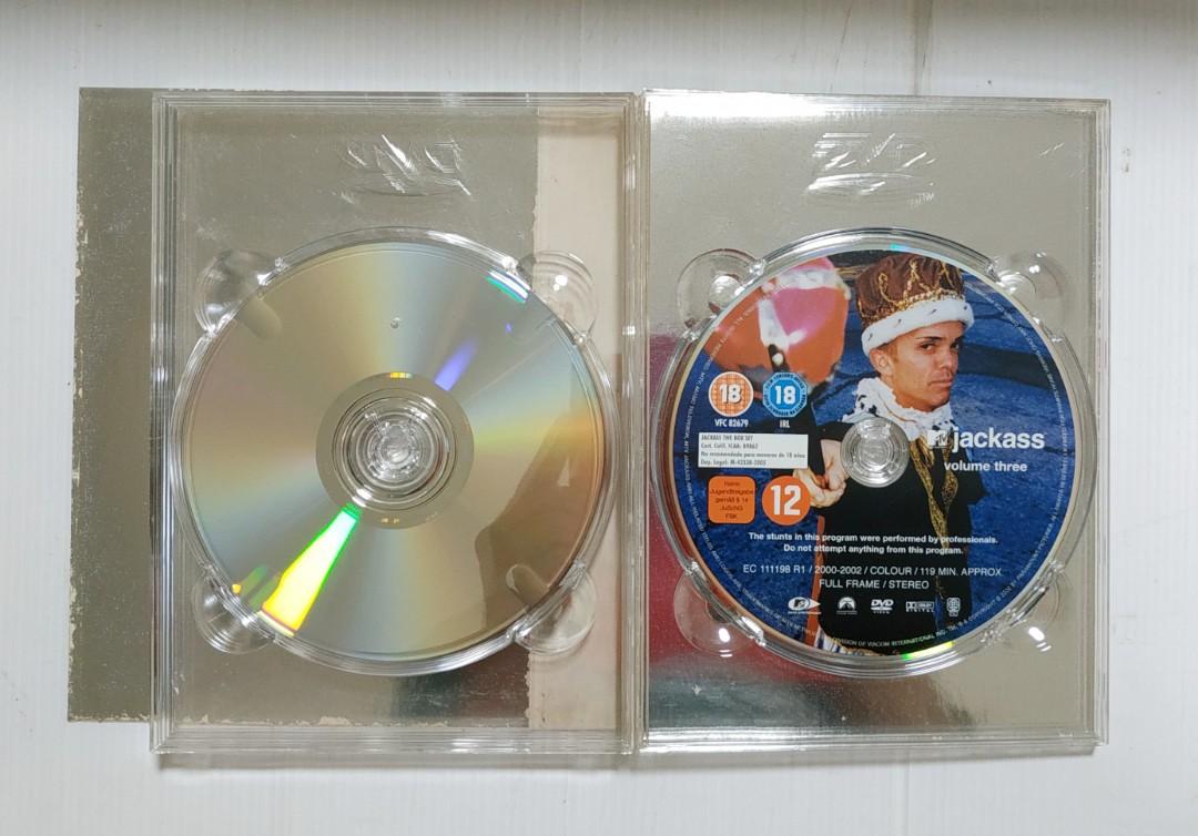 Jackass Complete Collection 6DVDs Region 2, Hobbies & Toys, Music