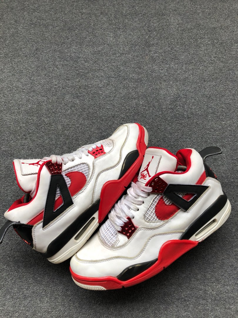 Jordan id fire red, Men's Fashion, Sneakers Carousell