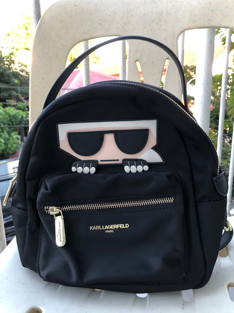 Karl Lagerfeld Backpack, Women's Fashion, Bags & Wallets, Backpacks on