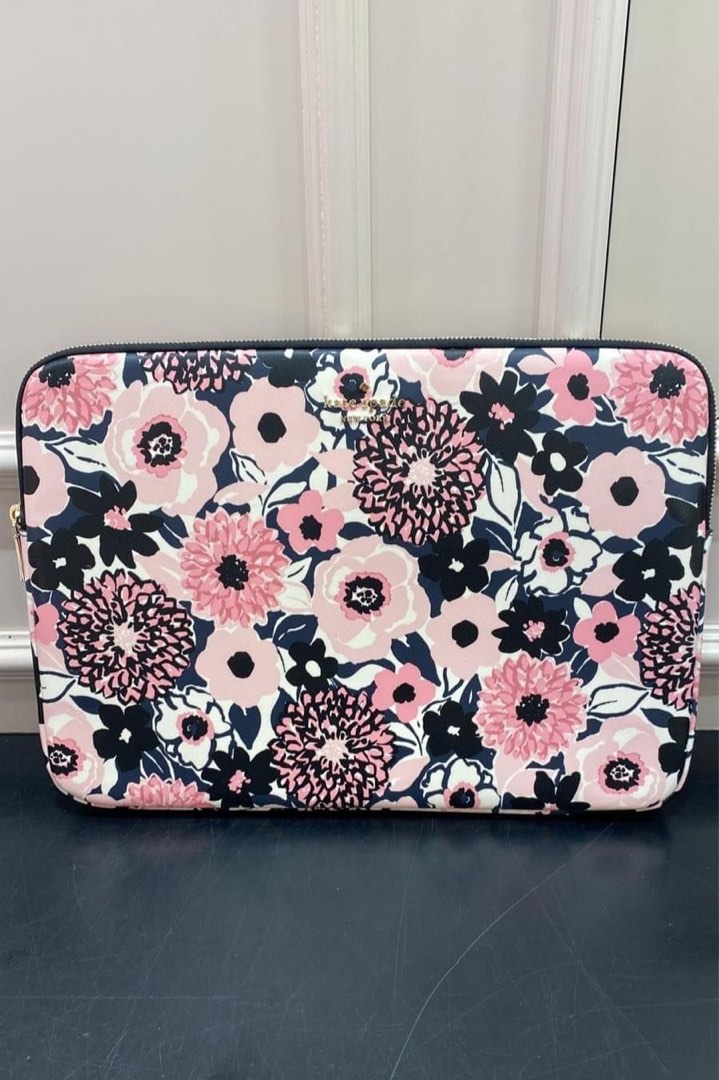 kate spade dahlia floral laptop sleeves 15
