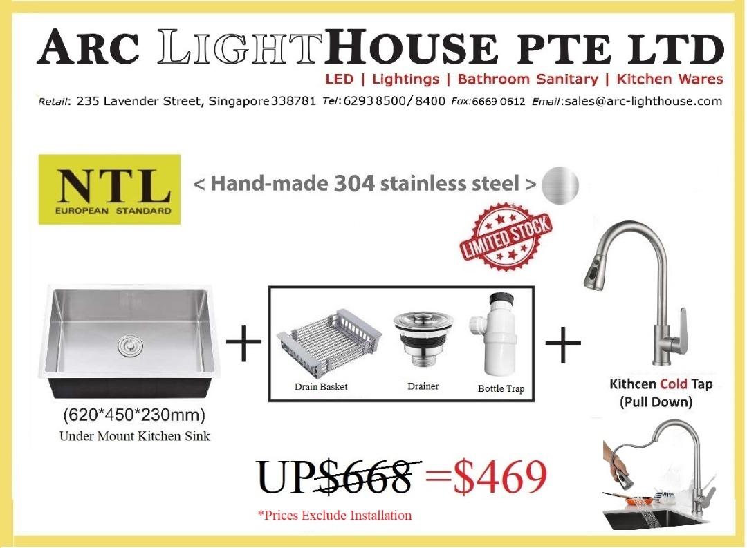 kitchen sink and tap package singapore