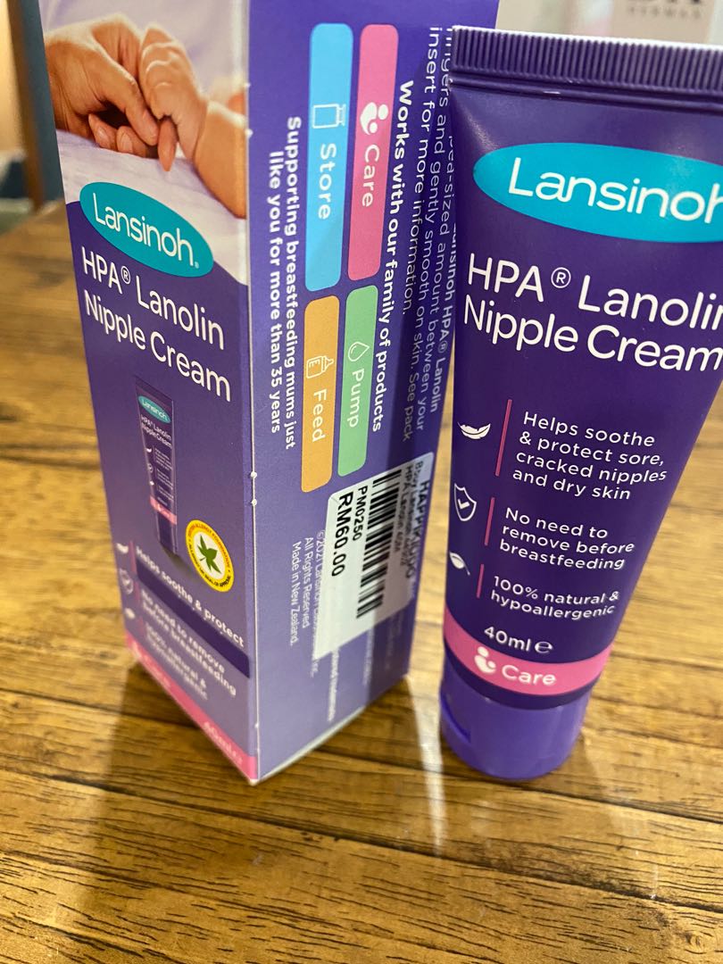 Lansinoh nipple cream 40ml, Babies & Kids, Nursing & Feeding