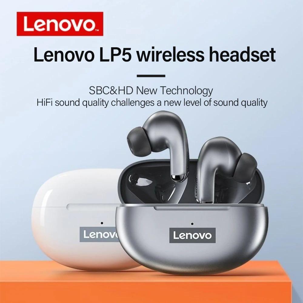 Lenovo Earbuds Earphone LP1S Bluetooth 5.0 Wireless Earpiece