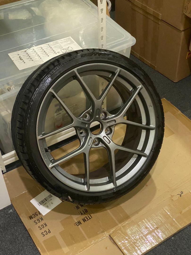 LFI CSF1 V2 Racing Forged Wheels Rims with tyre 18in for Mini CLA A ...