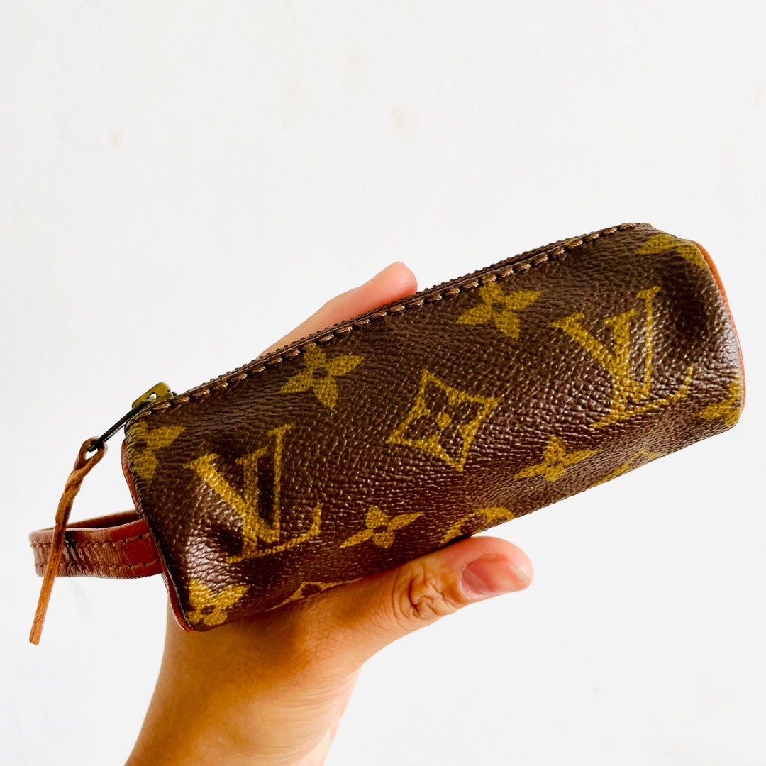LIKE NEW ❤️ Louis Vuitton LV Monogram Mini Papillon Pochette Pouch Clutch  Wrislet Authentic, Luxury, Bags \u0026 Wallets on Carousell