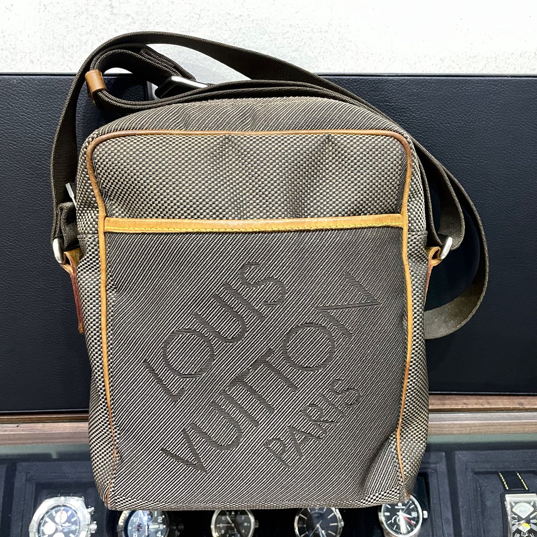 Louis Vuitton Terre Damier Geant Canvas Mini Citadin Messenger Bag