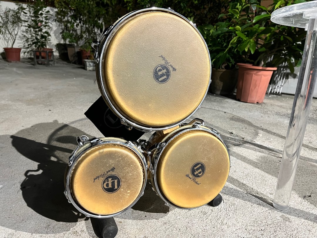 LP GENERATIONII TRIPLE BONGO, 興趣及遊戲, 音樂樂器 & 配件, 樂器 Carousell