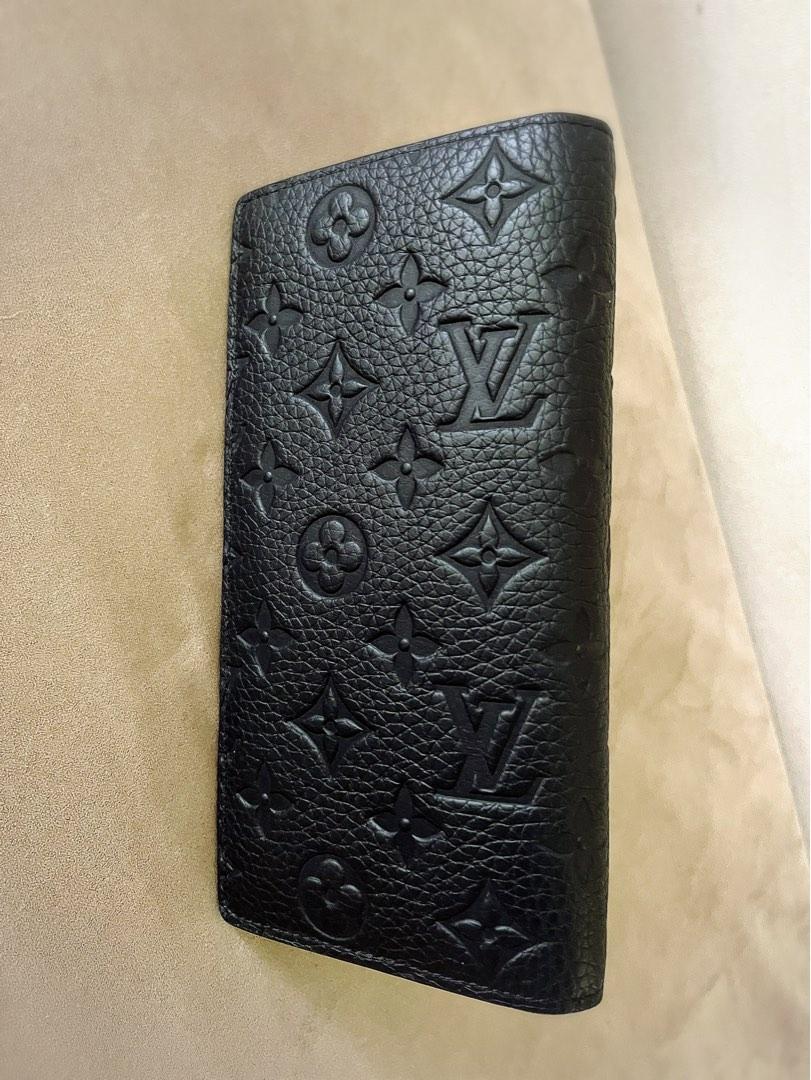 LOUIS VUITTON PORTEFEUILLE BRAZZA Long Wallet M69038 Monogram Embossed  Leather