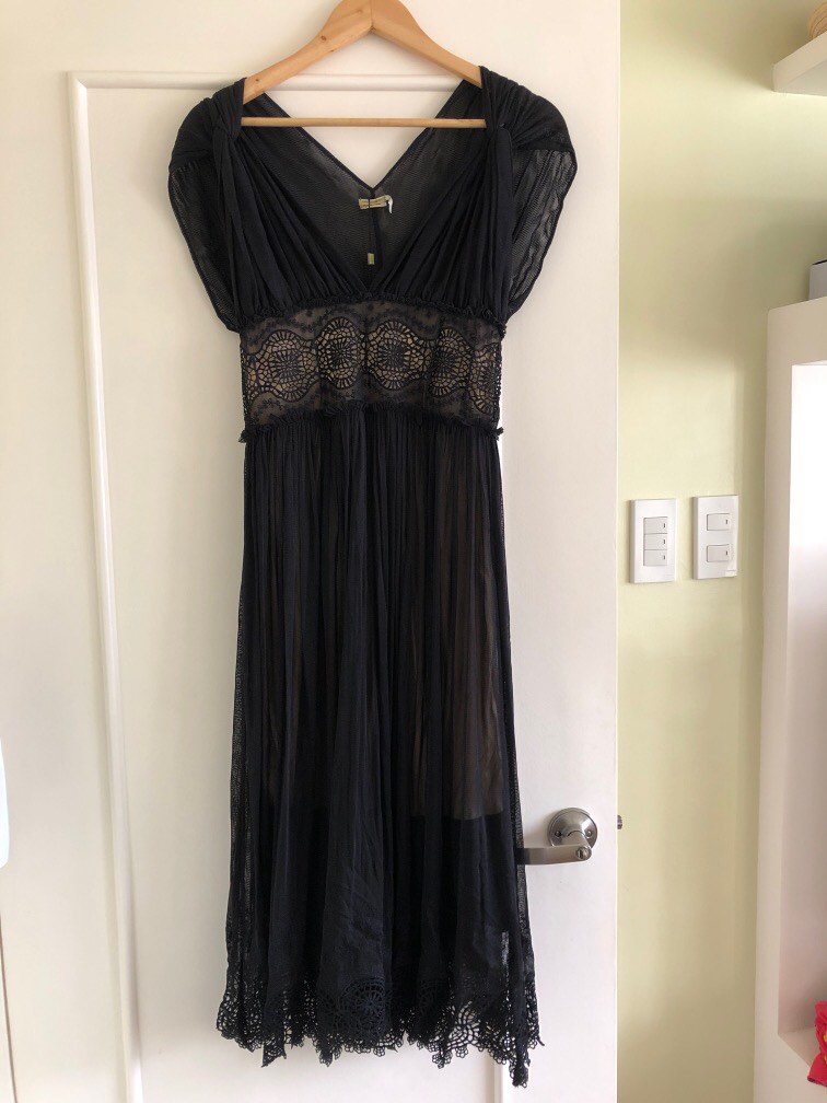 Max studio silk dress hot sale